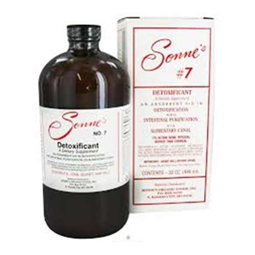 Sonne #7 Bentonite Intestinal Detox sonne #7, bentonite clay, psyllium husks